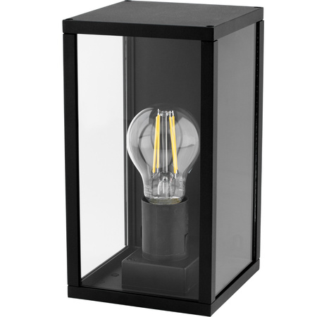 Kinkiet Ogrodowy Lampa Elewacyjna Góra-Dół Malmo E27 IP44 Grafit - GOLDLUX (Polux)