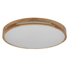 Lampa Sufitowa Plafon LED Oprawa Ściemnialna 36W 50cm Drewniana LEDVANCE