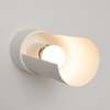 Lampa Ścienna Kinkiet 1x E27 Biała Flash Blue Sapphire SL.1676 Sollux