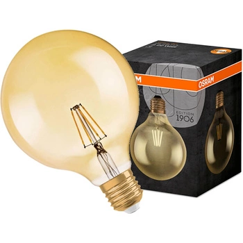 Żarówka LED E27 G125 2,5W = 22W 225lm 2500K Ciepła OSRAM Vintage 1906 Globe