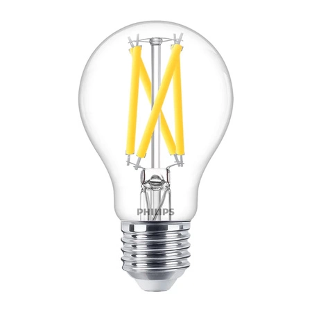Żarówka LED E27 A60 7.2W = 75W 1055lm 2700 Ciepła Filament PHILIPS  Ściemnialna