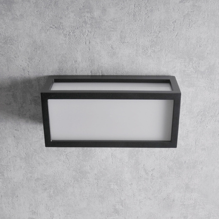 Lampa Ogrodowa Kinkiet Elewacyjny MITO E27 IP54 Czarna GOLDLUX (Polux)