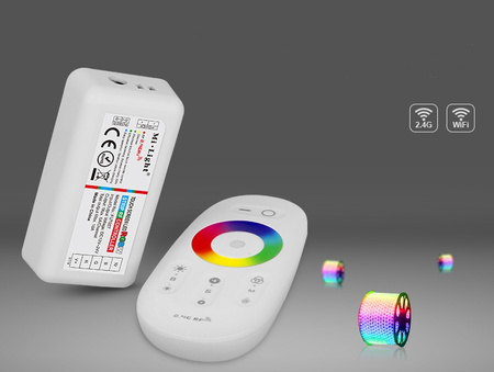 Sterownik do Taśm LED RGB+W ODBIORNIK 216W + Pilot RF Wi-Fi Mi-Light FUT027