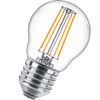 Żarówka LED E27 P45 4,3W = 40W 470lm 2700K Ciepła Filament PHILIPS