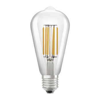 Żarówka LED E27 ST64 4W = 60W 840lm 3000K Ciepła 320° Filament LEDVANCE Ultra Efficient