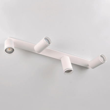 Lampa Listwa Oprawa Sufitowo-Ścienna LED PARIS 4 x GU10 Biały GOLDLUX (Polux)