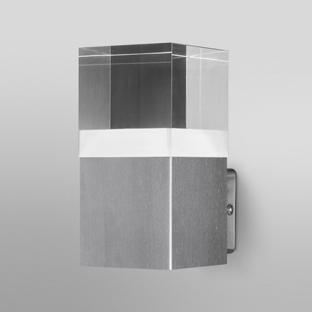 Lampa Ogrodowa Zewnętrzna Kinkiet Elewacyjny LED 4.5W 400lm 3000K IP44 Srebrny Endura Ledvance