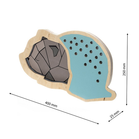 Lampa Ścienna Kinkiet Dziecięca BEAR 8W LED Milagro