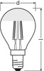 Żarówka LED P45 Kulka E14 4W = 31W 350lm 2700K Ciepła 300° Srebrna Retrofit Filament CLASSIC Osram