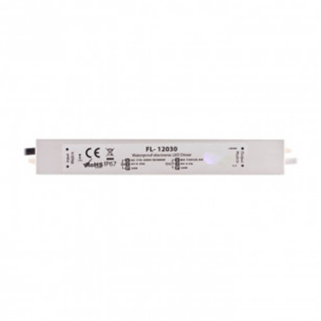 Zasilacz LED Hermetyczny Napięciowy IP67 30W 12V Ecolight