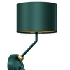 Lampa Ścienna Kinkiet VERDE Zielona + 1x mini GU10 Milagro