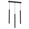 Lampa Wisząca Sufitowa MONZA Czarna 3xG9 max 8W LED Milagro