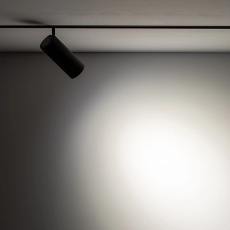 Reflektor Szynowy Lampa do Szynoprzewodów 1-fazowy LED 15W 1100lm 4000K Neutralna Czarny Industrialna LVM SLOT 10655 Nowodvorski