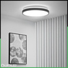 Plafon LED Lampa Sufitowa Natynkowa 36W 4000K CELIS Okrągły IP44 Czarny Ring ALS LUMILED