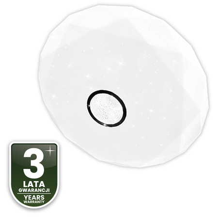 Plafon LED Lampa Sufitowa Natynkowa WESTA 48W CCT Biały Okrągły 40cm + PILOT LUMILED