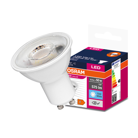 Żarówka LED GU10 6,9W = 50W 575lm 4000K Neutralna 120° OSRAM Value