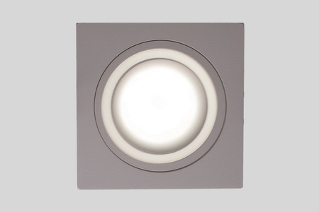 Oprawa HALOGENOWA CLARO Podtynkowa Stała KWADRAT Biała GU10