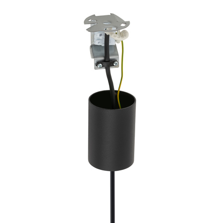 Lampa Sufitowa Wisząca GU10 Szklany Klosz Nowoczesna CYLINDER M 7868 Nowodvorski