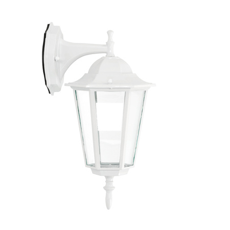 Lampa Ogrodowa Kinkiet Elewacyjny Zewnętrzny E27 IP54 Biała LO4102 Kobi
