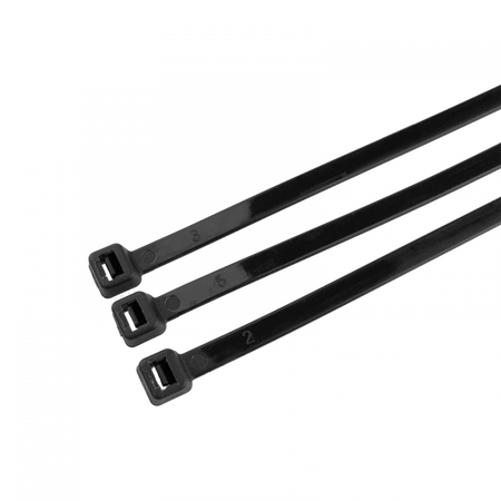 Opaski Zaciskowe Kablowe 7.6x500 mm Czarne UV TRYTYTKI TRYTKI ZIPERKI OK-76500B .MORE 50 szt.