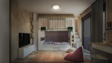 Plafon Lampa Sufitowa Natynkowa E27 Biały 29cm Orbis Ledvance