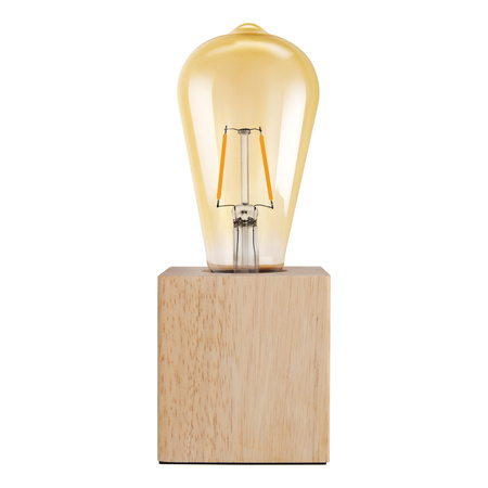 Lampa Stołowa Dekoracyjna Oprawa Oświetleniowa E27 2.5W 220lm 2400K Ciepła 300° Brązowa Vintage 1906 Table Luminaire Osram