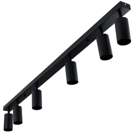 Lampa Sufitowa Plafon SPOT TUBA Reflektor Oprawa Halogenowa Skośna 6x GU10 TABULA LUMILED