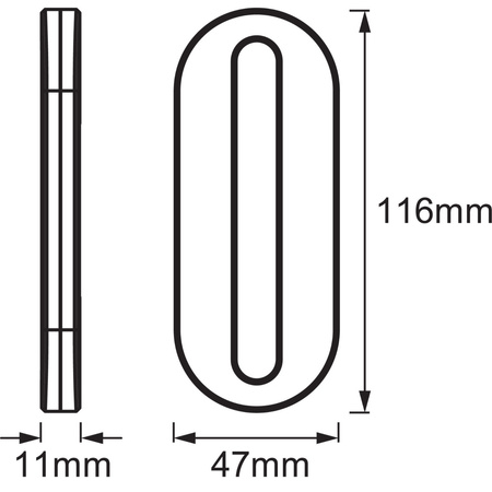 Lampka Podszafkowa LED Meblowa Akumulatorowa LINEAR MOBILE Biała 0,5W 20lm 4000K LEDVANCE