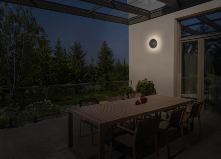 Kinkiet Ogrodowy Lampa Elewacyjna Zewnętrzna LED 3W 210lm 2500-3000-4000K CCT Ściemnialna Biały IP44 Endura Osram