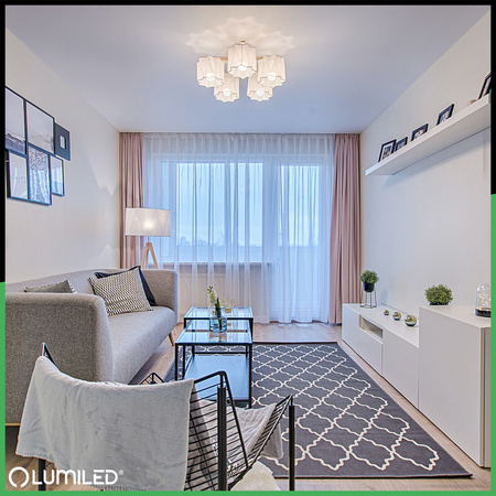 6x Żarówka LED E14 Kulka P45 10W = 75W 1100lm 4000K Neutralna 180° LUMILED