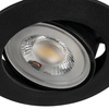 Oprawa Sufitowa Podtynkowa LED FIZU DOWNLIGHT 4.8W 4000K IP20 Ruchoma Czarna KANLUX