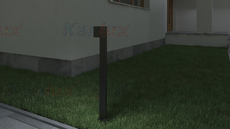 Lampa Zewnętrzna OPRAWA Ogrodowa SŁUPEK 80cm GORI GU10 IP44 Kanlux