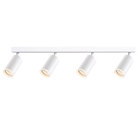 Lampa Listwa Oprawa Sufitowo-Ścienna LED PARIS 4 x GU10 Biały GOLDLUX (Polux)