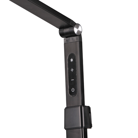 Lampa Podłogowa LED Biurkowa 13W 700lm CCT 120° Czarna Ściemnialna Ferrara Sanico Goldlux