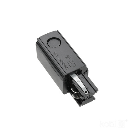 Zasilanie do Szynoprzewodu 3-Obwodowego Zasilacz Lewy Czarny Kobi