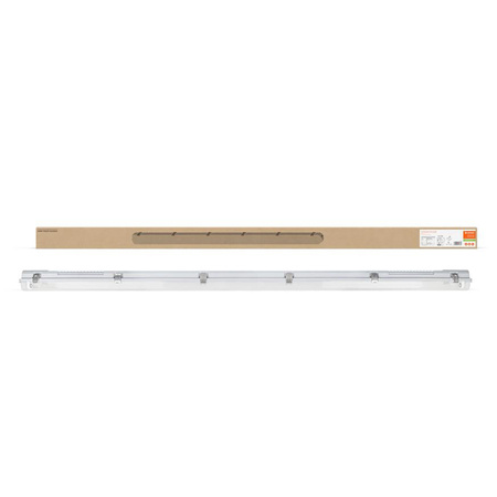 Lampa Oprawa Hermetyczna G13 Natynkowa Szary 158.5x6.5cm IP65 IK08 Dampproof Ledvance