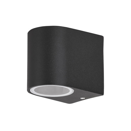 Lampa Ogrodowa Zewnętrzna Kinkiet Elewacyjny LED GU10 IP44 Czarny Nowoczesny Chile Rabalux