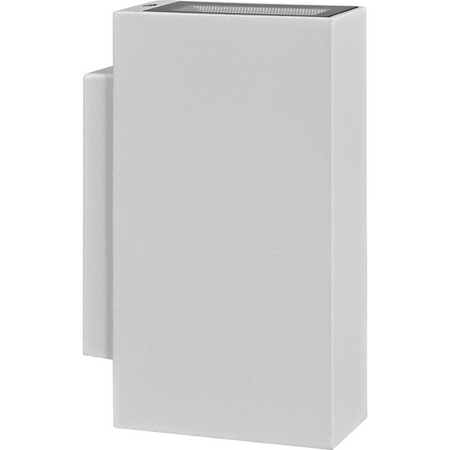 Kinkiet Elewacyjny LED Biały Góra/Dół 2x2,5W 4000K Neutralna ORLEAN GOLDLUX (Polux)