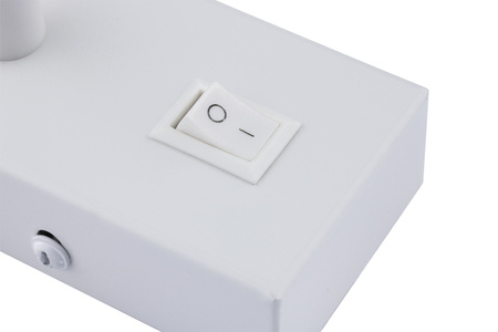 Lampa Ścienna LED Elastyczny Kinkiet do Czytania LEO 3W 4000K Biały