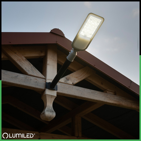 Lampa Uliczna LED LUXOS2 Przemysłowa Oprawa Drogowa 100W 14000lm 4000K IP65 ALS LUMILED