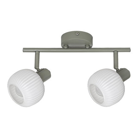 Lampa Sufitowa Punktowa Reflektor Spot 2x E14 Zielony Skandynawski Soraya 3967 Rabalux