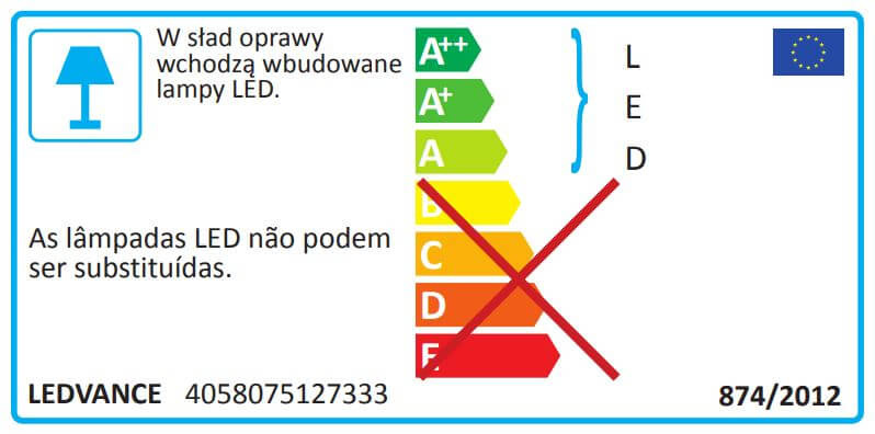 Oprawa Ledvance Spot Fp Fix W Lm K Ip Wt Ognioodporna