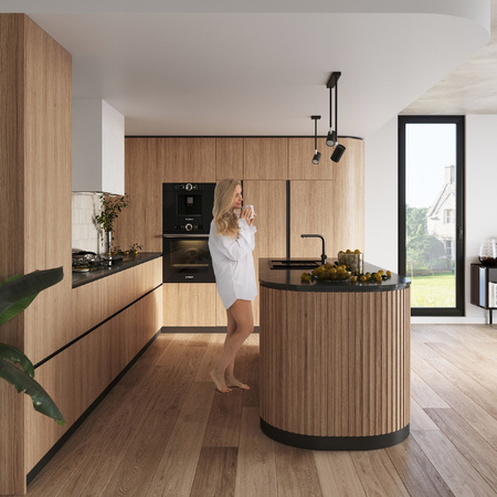 Lampa Sufitowa Oprawa Natynkowa SPOT TUBA Reflektor 2x GU10 Wisząca Zwis Ruchoma Tubularna Czarna Nowoczesna Norano Sollux