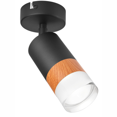 Lampa Sufitowa AURORA E27 Czarna LM-1.151 Lamkur