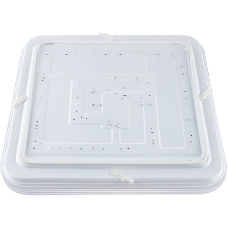 Plafon LED sufitowy łazienkowy 72W 3000-6500K Biały Kwadratowy Diament 43cm + Pilot