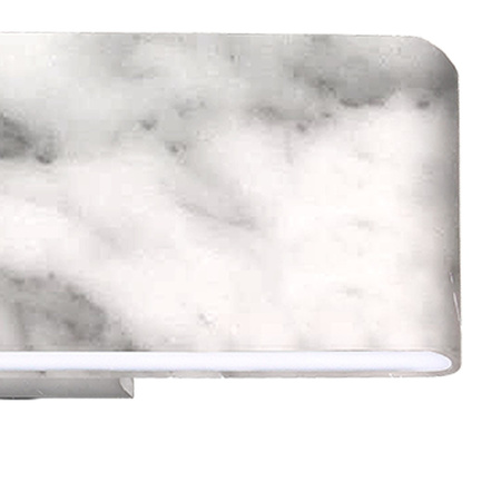 Lampa Ścienna Kinkiet PIERCE Biała 12W LED Milagro