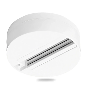 Adapter Baza do Montażu Lamp Szynowych Reflektorów Jednofazowych Biały LUMILED