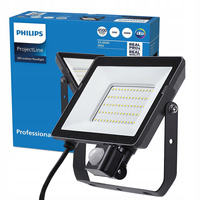 Naświetlacz LED 50W 4500lm 3000K IP65 Czarny z Czujnikiem Ruchu i Zmierzchu ProjectLine Floodlight PHILIPS