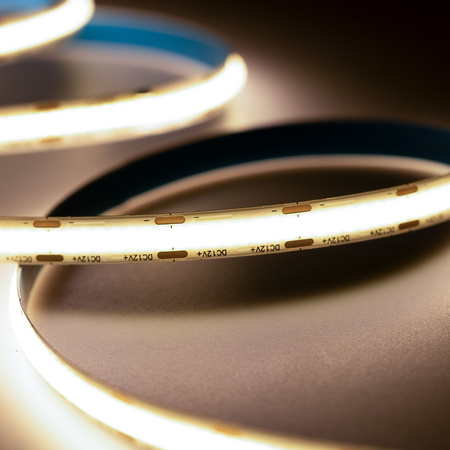 Taśma LED Pasek COB 12V 250W 9600LED 4000K Neutralna 8mm 25m