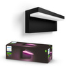 Philips HUE Nyro WACA Lampa Kinkiet Zewnętrzny 13.5W Czarny 17456/30/P7